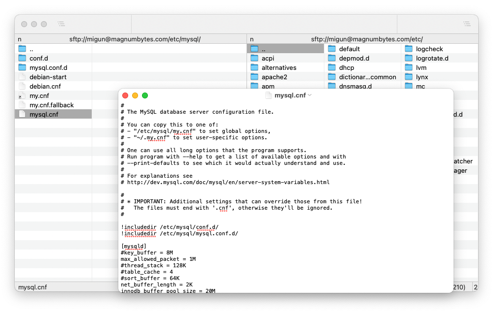 Using regular tools to edit remote files